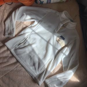 White fleece Patagonia